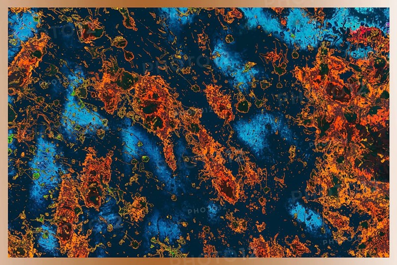 Traditional Ottoman Turkish abstract marbling art patterns as background