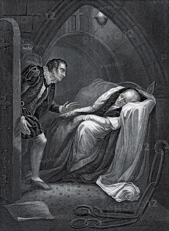 Tod von Sir Edmund Mortimer, 1376-1409, ein englischer Adliger, Heinrich VI, Teil 1, ein Historienspiel von William Shakespeare