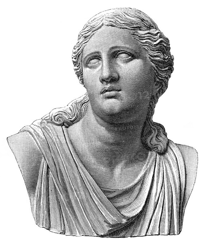 Niobe, a daughter of Tantalus and of either Dione, a figure in Greek mythology, Niobe, die Tochter des Tantalos und der Dione oder der Euryanassa, griechische, Mythologie