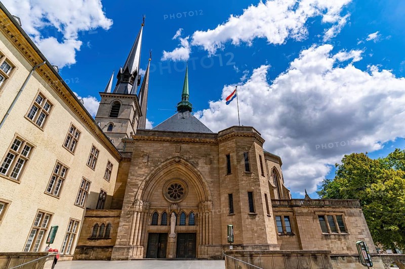 Notre-Dame Cathedral, a Catholic Cathedral in Luxembourg City