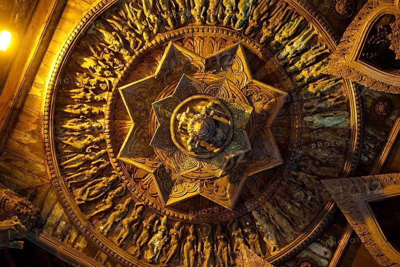 Sculpture of Sanctuary Oob Truth (Thailand Pattaya). Shooting Location: Thailand, Pattaya