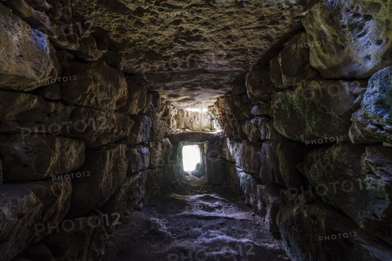 Rafal Rubí naveta sur, bronze age, Alaior, Menorca, Balearic Islands, Spain, Europe