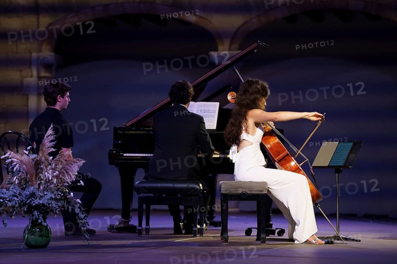 Integral sonatas for cello and piano, Brahms, Zuzanna Sonowska cello, Magí Garcías piano, Brahms Pollença Festival, Majorca, Balearic Islands, Spain, Europe