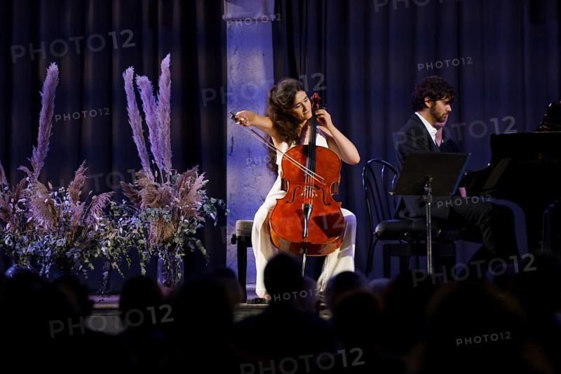 Integral sonatas for cello and piano, Brahms, Zuzanna Sonowska cello, Magí Garcías piano, Brahms Pollença Festival, Majorca, Balearic Islands, Spain, Europe