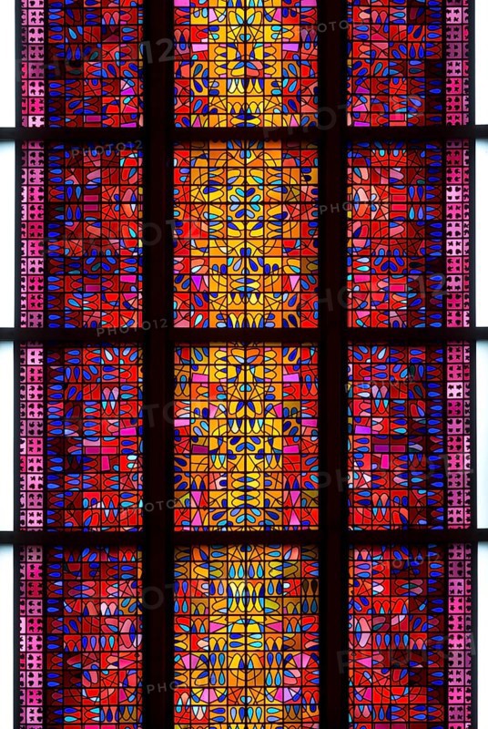 Window by Karl-Martin Hartmann in choir I, St., Sankt, Saint