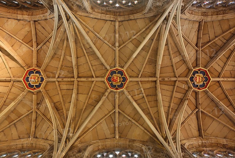 Vault with free-standing ribs, St., Sankt, Saint