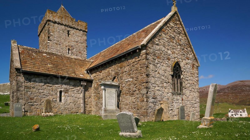 Scotland, St Clements Church, Outer Hebrides