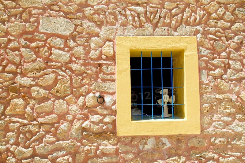 Mediterranean window in formentera San Francisco