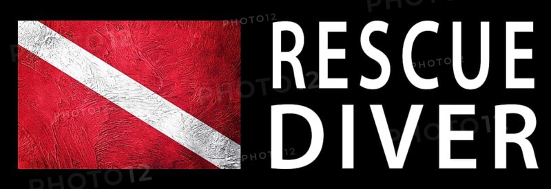 Rescue Diver, Diver Down Flag, Scuba flag, Scuba Diving