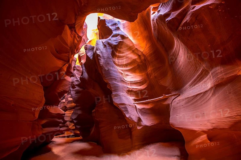 Arizona Antelope Canyon on Navajo land near Page USA