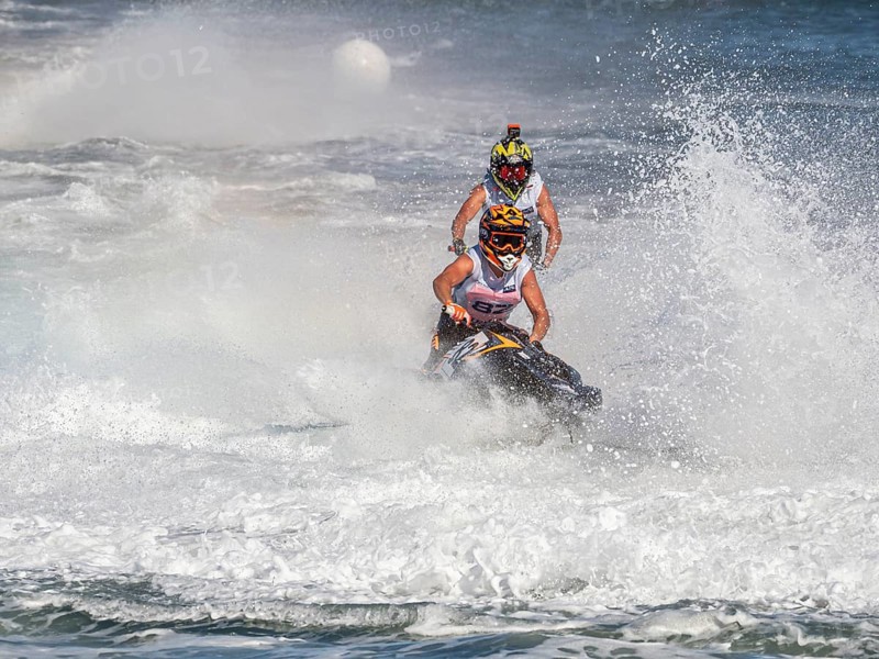 Olbia, Italy - September 16 - 20192 Aquabike world Championship gran prix of Italy