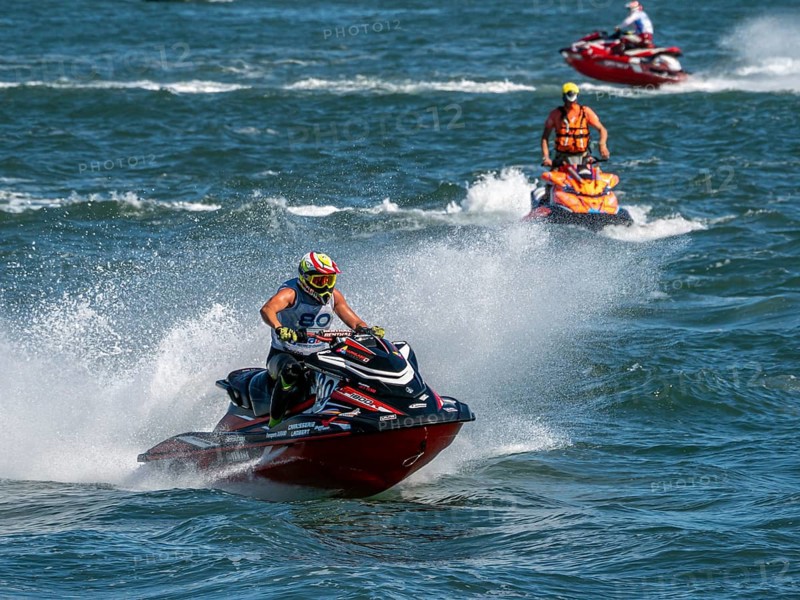 Olbia, Italy - September 16 - 20192 Aquabike world Championship gran prix of Italy