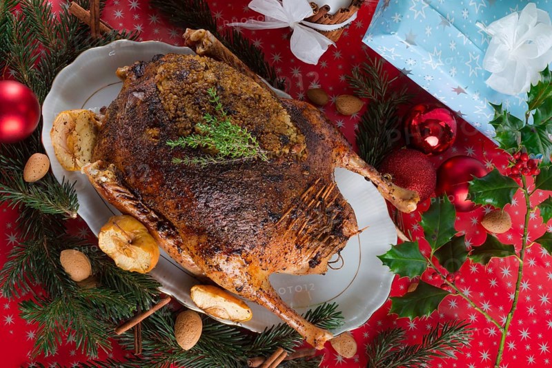 Christmas goose