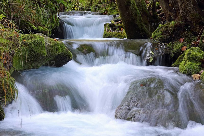 River, terraces, close to nature, Swabian Alb, near Bad Urach