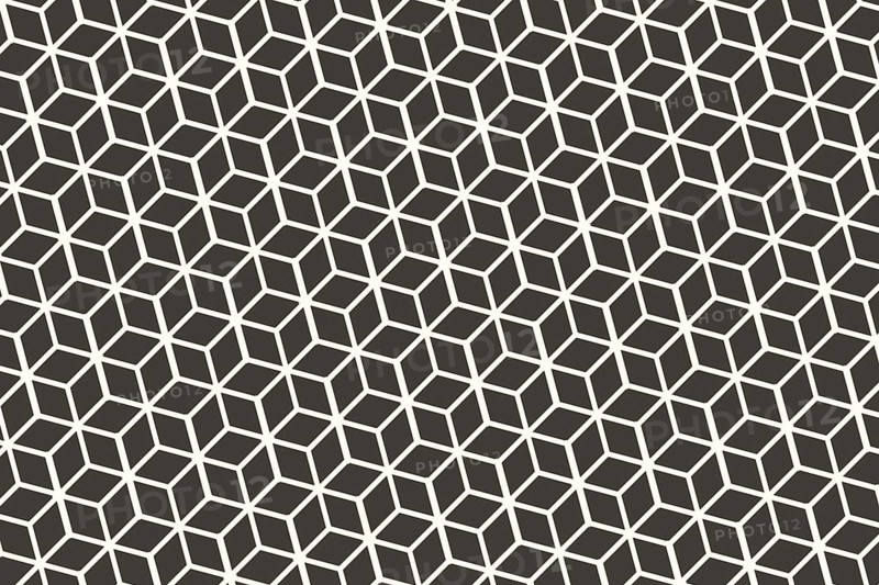 Seamless abstract cubic geometrical background