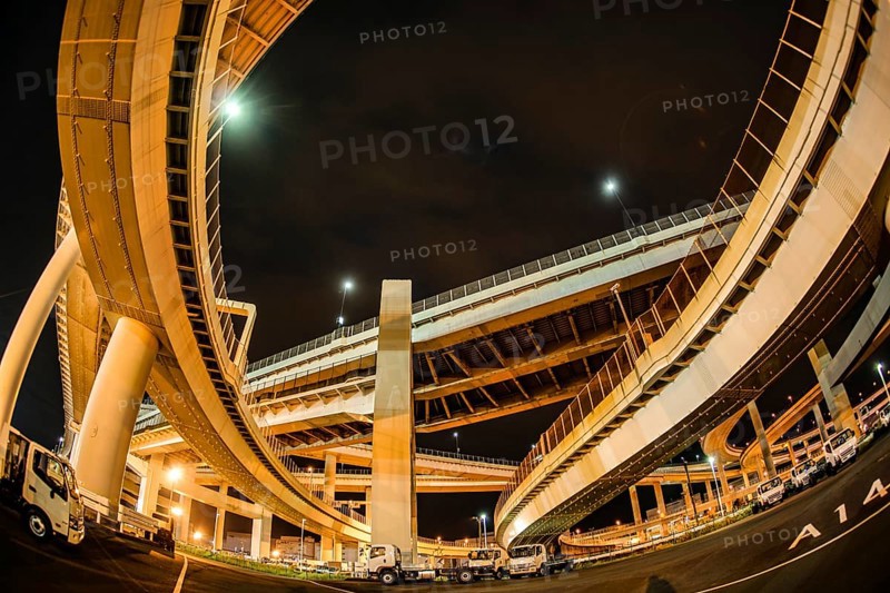 Bayshore Route Daikoku Junction (Tsurumi-ku, Yokohama City). Shooting Location: Yokohama-city kanagawa prefecture