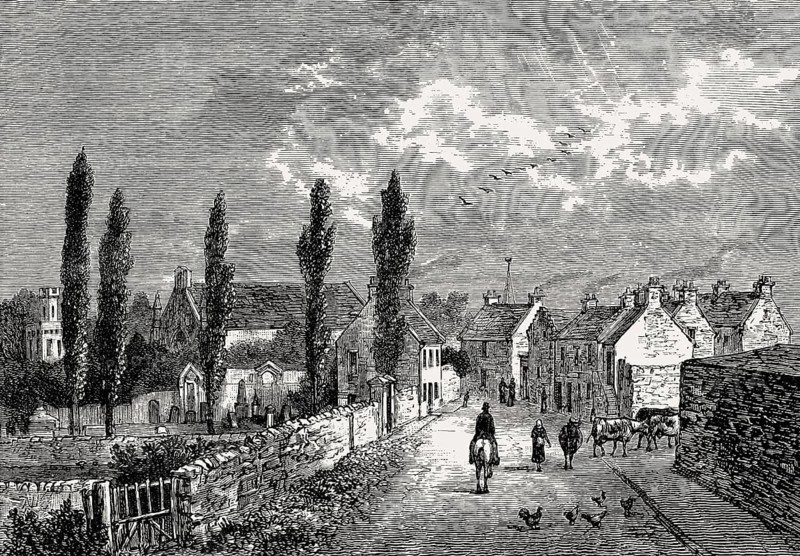 View of Restalrig, Edinburgh, Scotland, 19th century