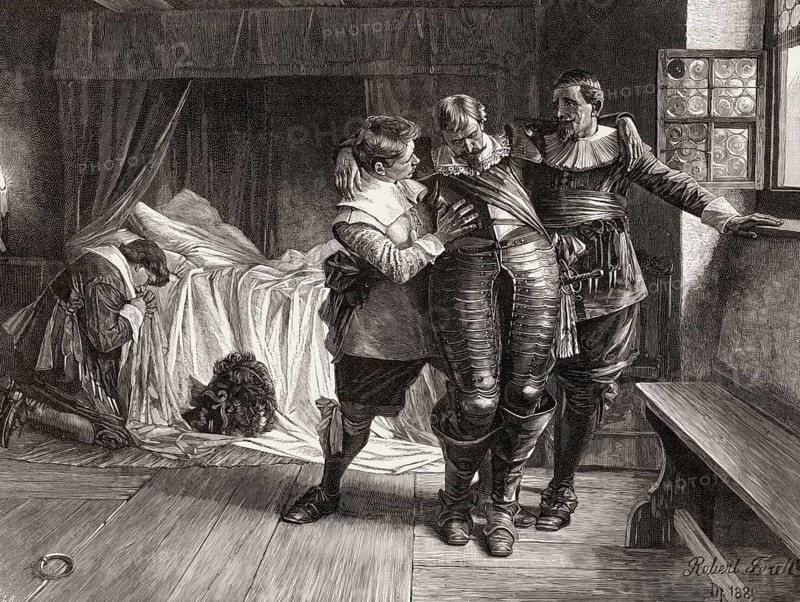 Death of Count Ernst von Mansfeld, Rakovica, Bosnia, November 29, 1626