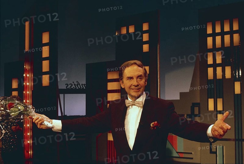 17.04.1988, Hamburg, Performance Harald Juhnke, NDR-Talk-Show, Hamburg, Hamburg, Germany, Europe