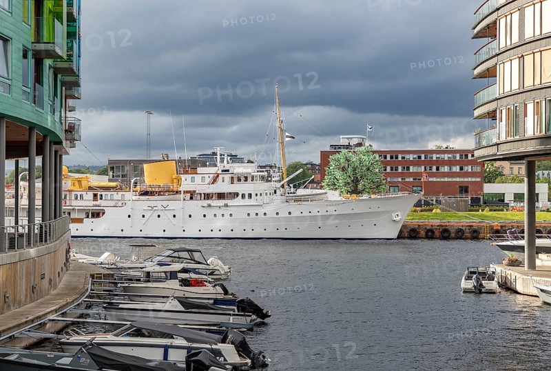A picture of the Norwegian Royal Yacht, K/S Norge