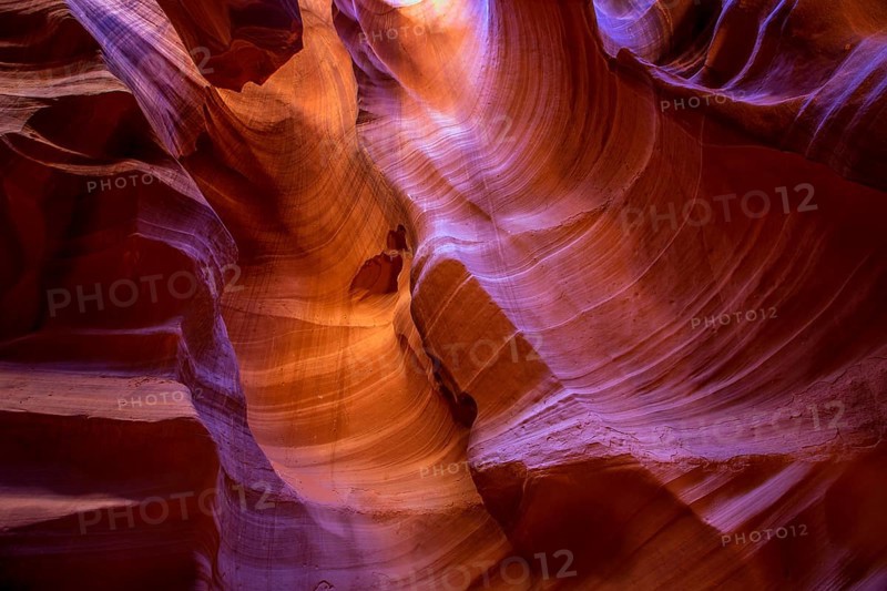 Arizona Antelope Canyon on Navajo land near Page USA