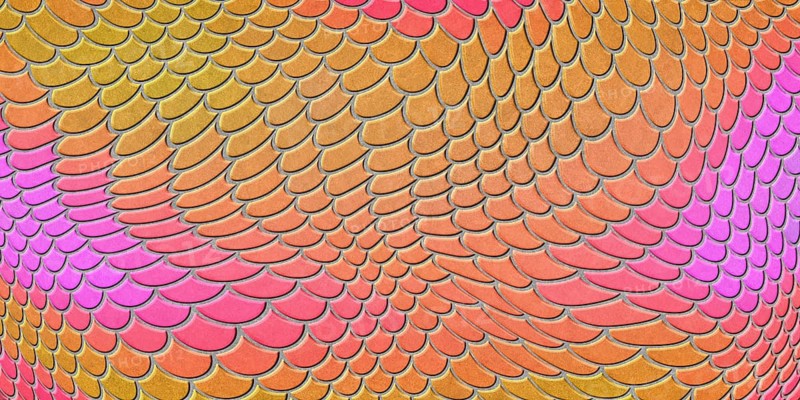 Pink orange mermaid scales, fish scale, Fantasy texture