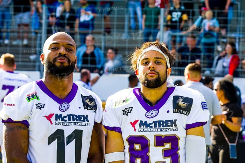 European League of Football/ Spiel : Frankfurt Galaxy -Stuttgart Surge Juli . 10. 2022 , Stuttgart, Deutschland