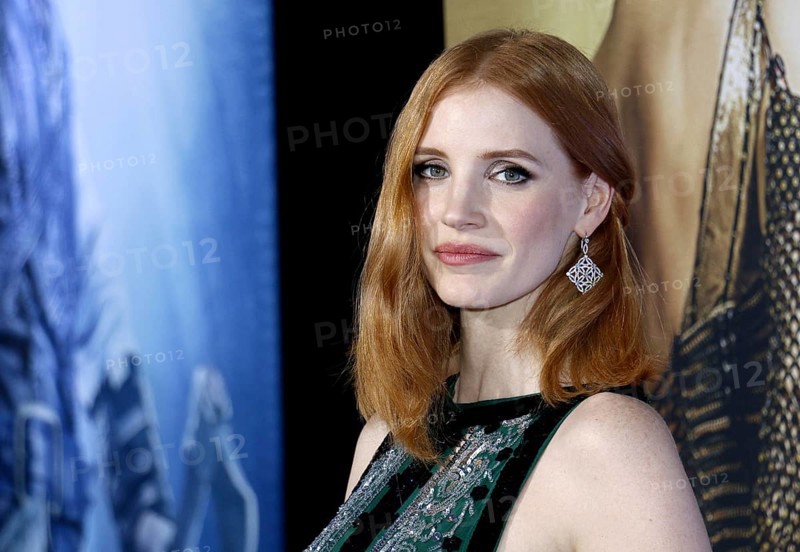 Jessica Chastain at the Los Angeles premiere of 'The Huntsman: Winter's War' held at the Regency Village Theatre in Westwood, USA on April 11, 2016