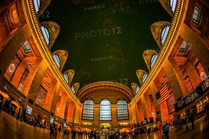 Grand Central Station (New York, USA). Shooting Location: New York, Manhattan