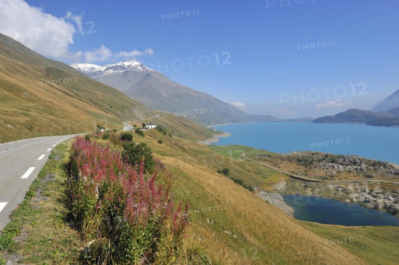 Lac du Mont Cenis in France, Lac du Mont Cenis, Alps in France
