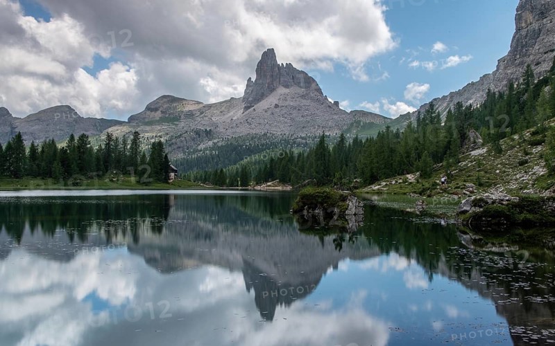 Croda da lago, italy