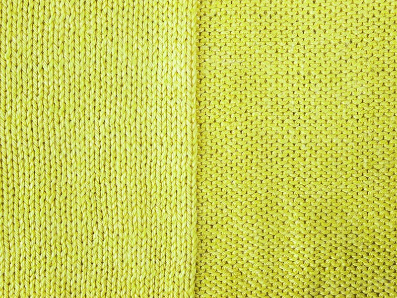 Green lime knitted Jersey as a textile background