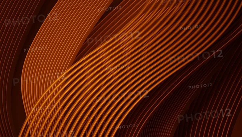 Abstract curve wave graphic design background. Concept for luxury, decoration, celebration, seson and advertising. 3d illustration rendering