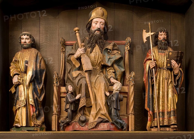 Altar of St James (1503-1504), St Peter, St James and St Matthew, St, Saint, Saint