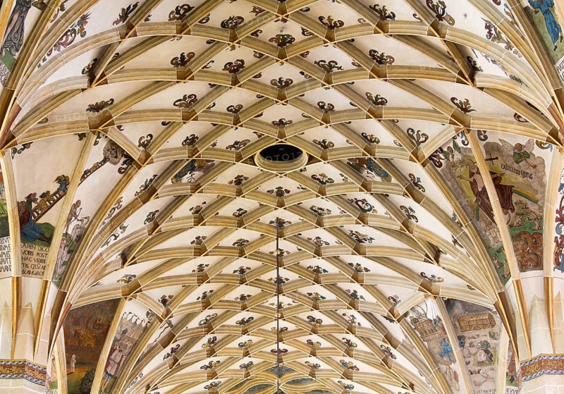 Vault in the nave, Obtain permission from the Evangelical Lutheran parish of Pirna in front of publication!, St., Sankt, Saint