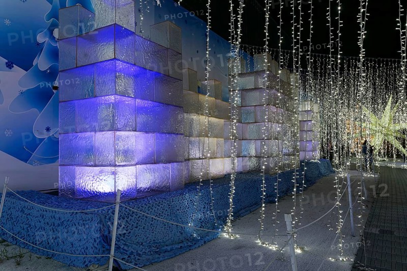 Illumi light show event, 25 million lights, winter wonderland, Laval, Province of Quebec, Canada, North America