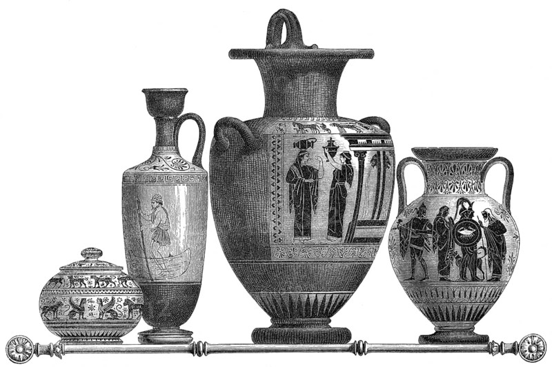 Vases from ancient Greece