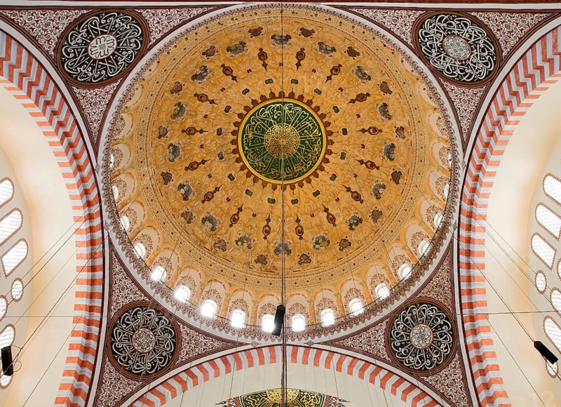 Dome of the Suleymaniye Mosque, Istanbul, Turkey Istanbul, Turkey, Asia