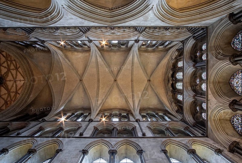 Salisbury, Cathedral, vault in the north transept