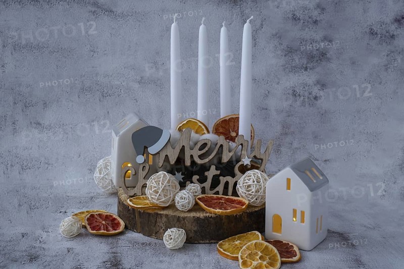 Merry Christmas wooden message Handmade Christmas countdown advent four-week calendar. Festive holiday preparation craft master class of creative making decor. Hands-on activities sustainable responsible holiday gift workshop creation. Winter decorating