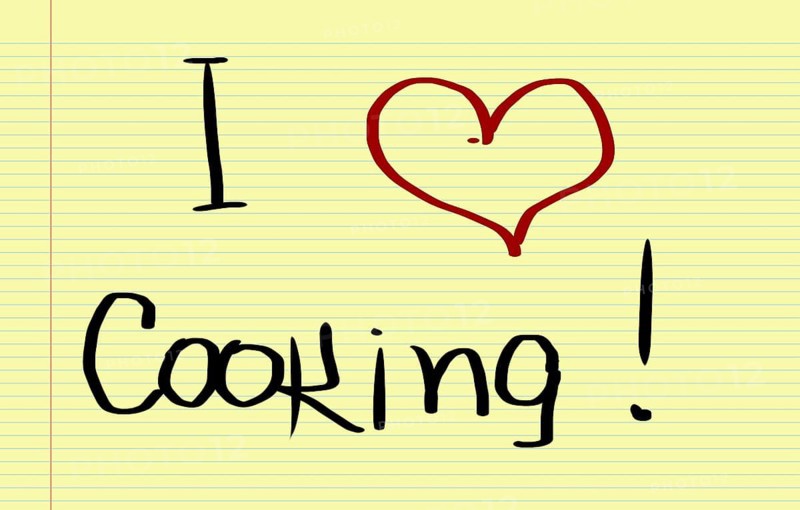 I Love Cooking Concept