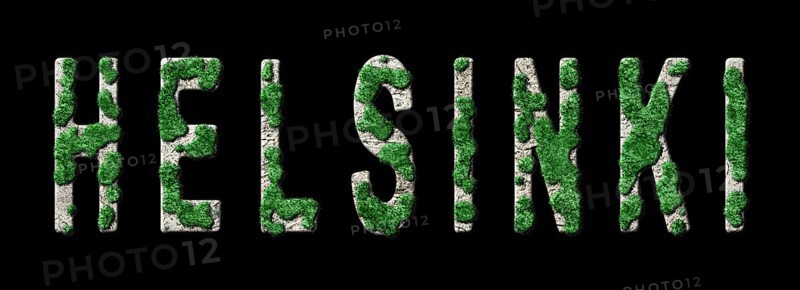 Helsinki Reforestation and Biophilia, Helsinki Green Typography