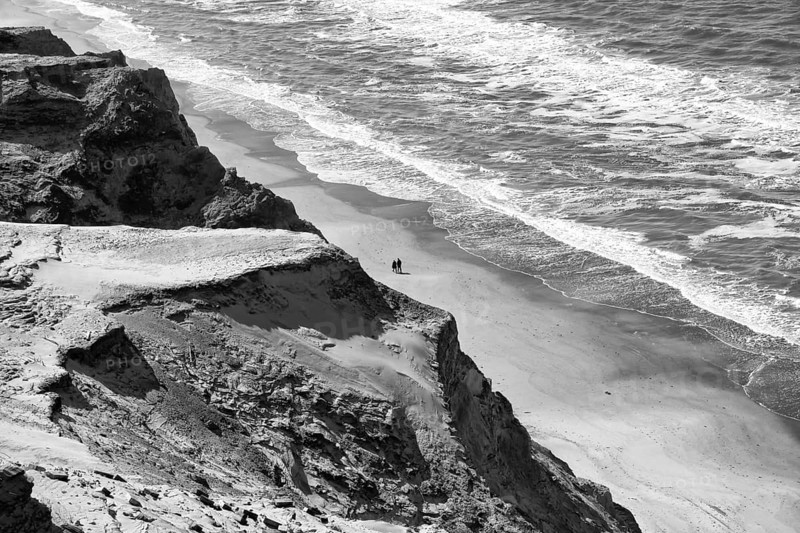 Sand dunes at Rubjerg Knude in Denmark