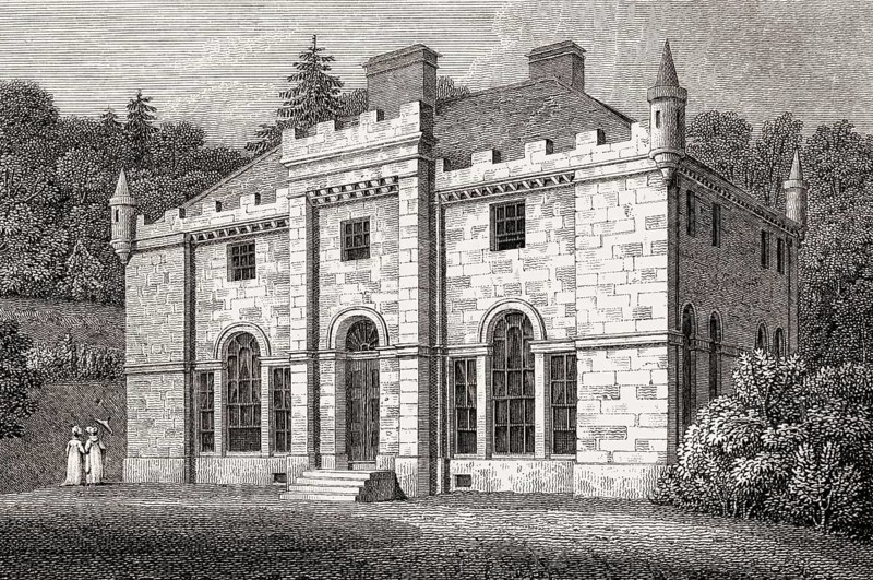 Hermitage of Braid, near Edinburgh, Scotland, 19th century, Views in Edinburgh by J. & H. S. Storer
