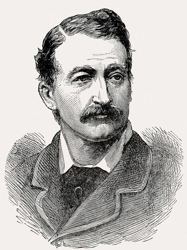 Captain Ronald George Elidor Campbell, 1848-1879, British Officer, Anglo-Zulu War, From British Battles on Land and Sea, by James Grant