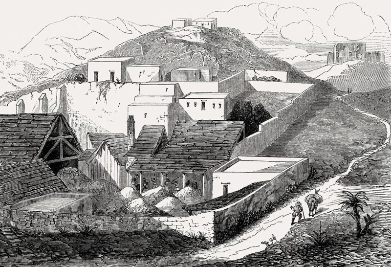 San Juan de Rayas Mine, Rayas Mine, Guanajuato, Mexico, 19th century, Central America