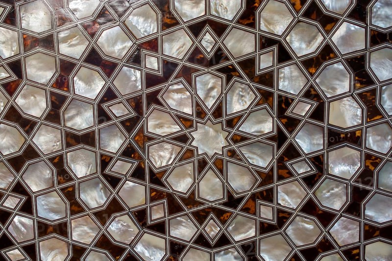 Ottoman art example of Mother of Pearl inlays