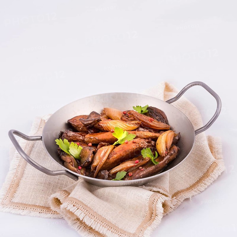 Roasted King Oyster Mushrooms