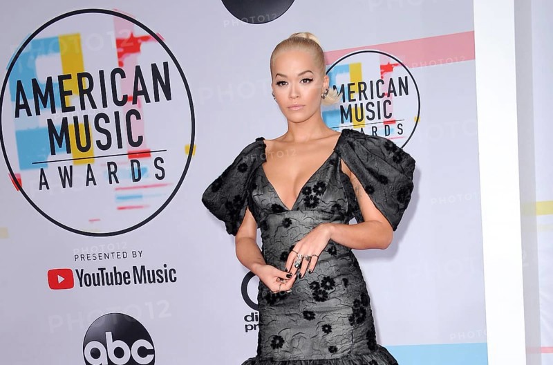 Rita Ora at the 2018 American Music Awards held at the Microsoft Theater in Los Angeles, USA on October 9, 2018