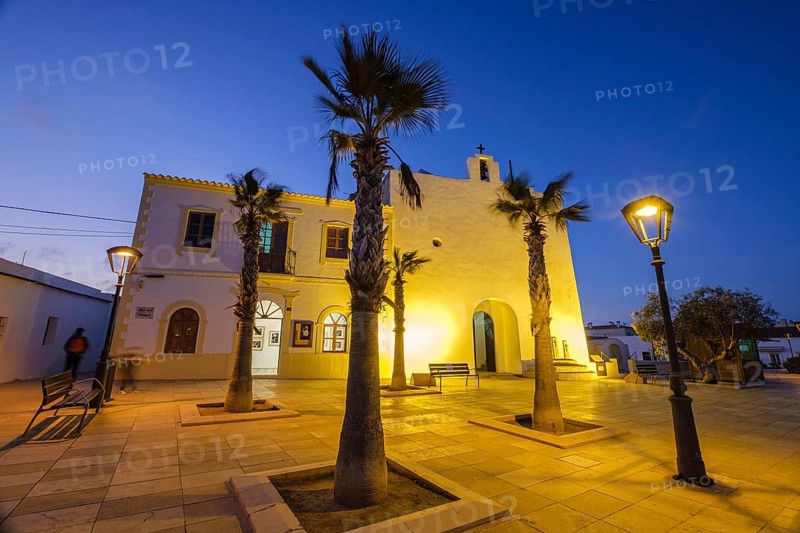Sant Francesc Xavier church, Formentera, Pitiusas Islands, Balearic Community, Spain, Europe